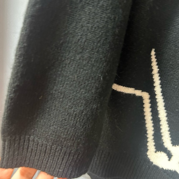 STAR WARS by Her Universe Darth Vader tunic style acrylic sweater. Size Medium - Picture 3 of 8